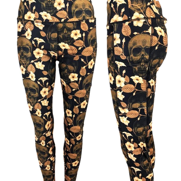 Mourning Glory Leggings KIDS ONLY
