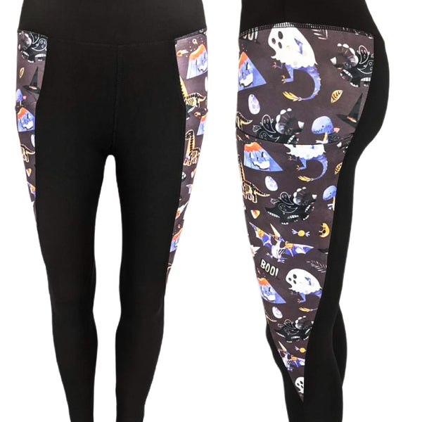 Prehistoric Halloween Leggings TWEEN ONLY