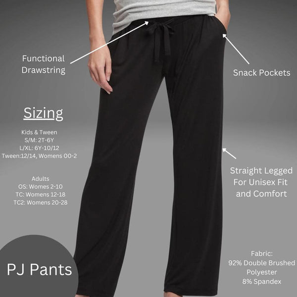 Black Fall Collection-PJ, Hoodie-Legging, and Lounger