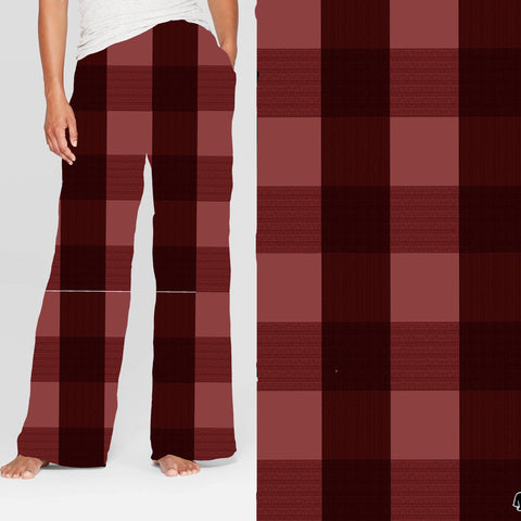 Preorder B140 Burgundy Plaid