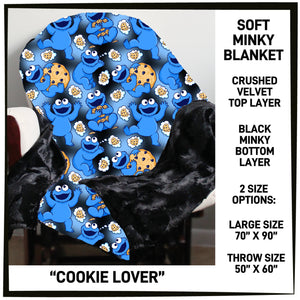 237BT - Cookie Lover Minky Blanket - Preorder ETA: Mid-Feb