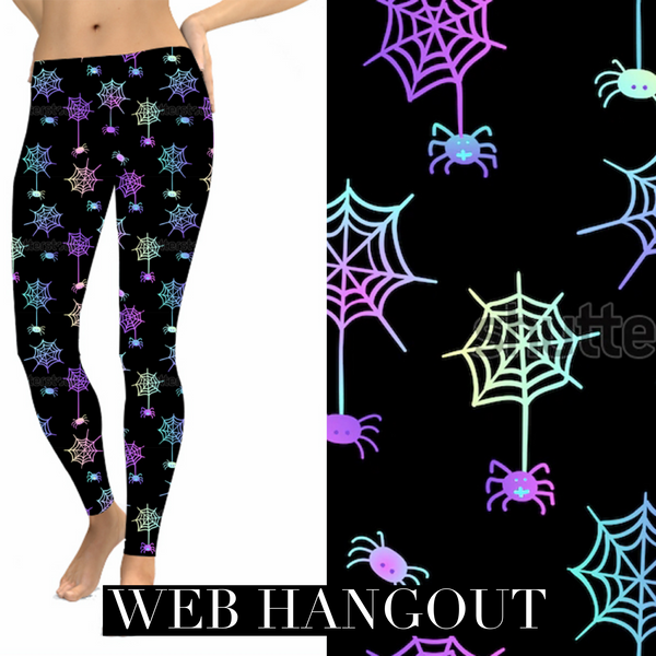 Web Hangout Leggings TWEEN ONLY