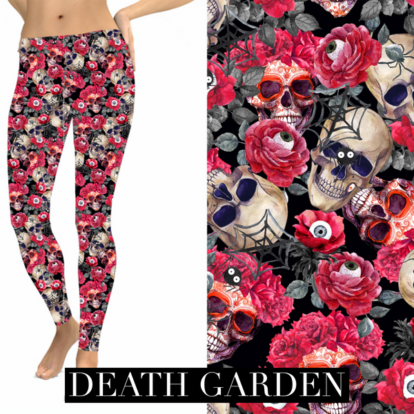 Death Garden Leggings TWEEN ONLY