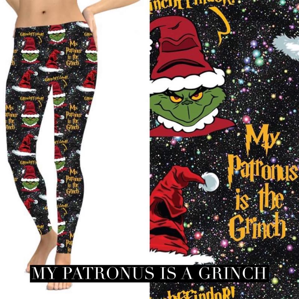 My Patronus is the Grinch Leggings