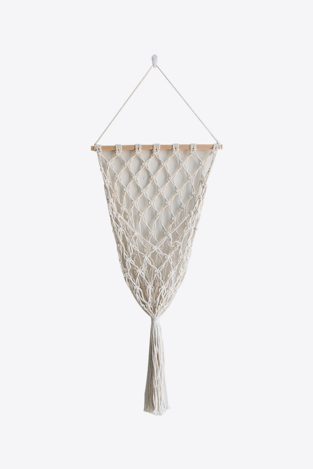 Macrame Basket Wall Hanging