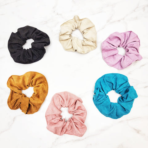 Suede Scrunchie