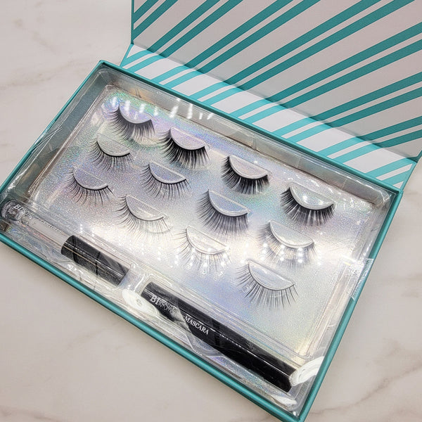 6 Pack Eyelash Set