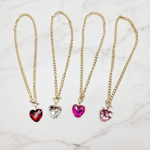 Heart Toggle Necklace