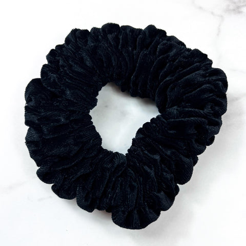 Black Velvet Scrunchie