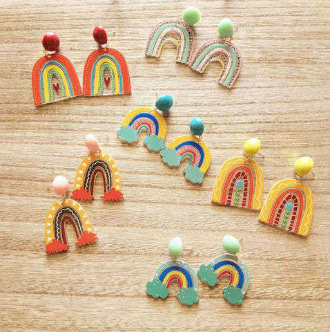 Rainbow Earrings