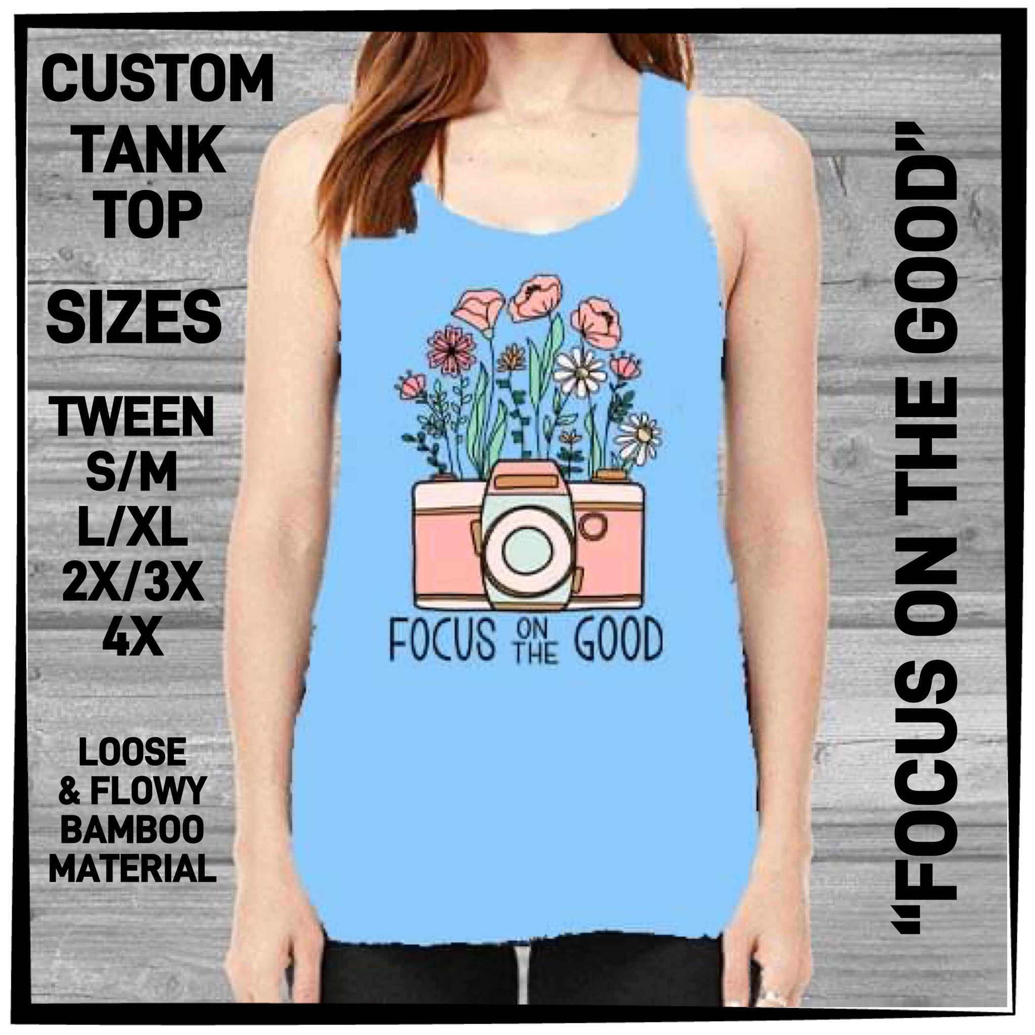 RTS - Focus on the Good Tank Top