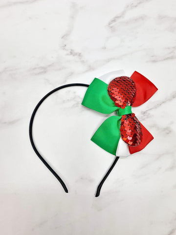 Festive Colors Bow Headband