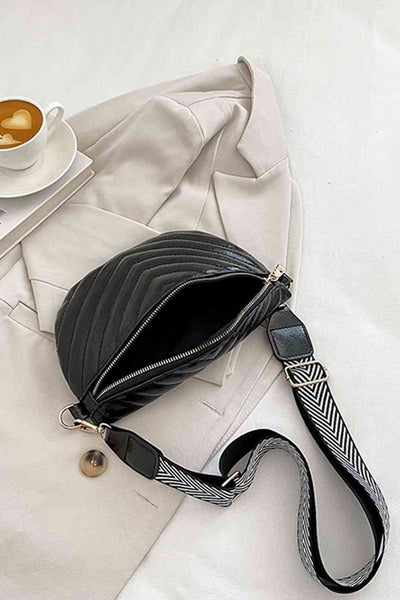 PU Leather Sling Bag