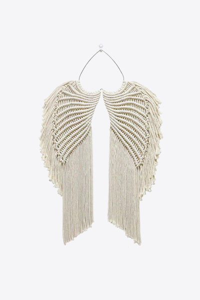 Macrame Angel Wings Wall Hanging