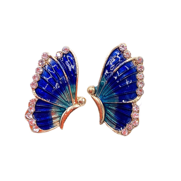 Butterfly Wing Earring Studs