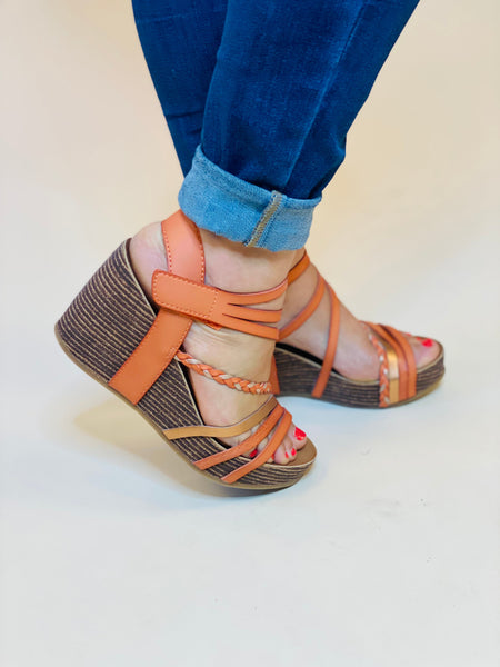 Blowfish Heidi Sandal Papaya