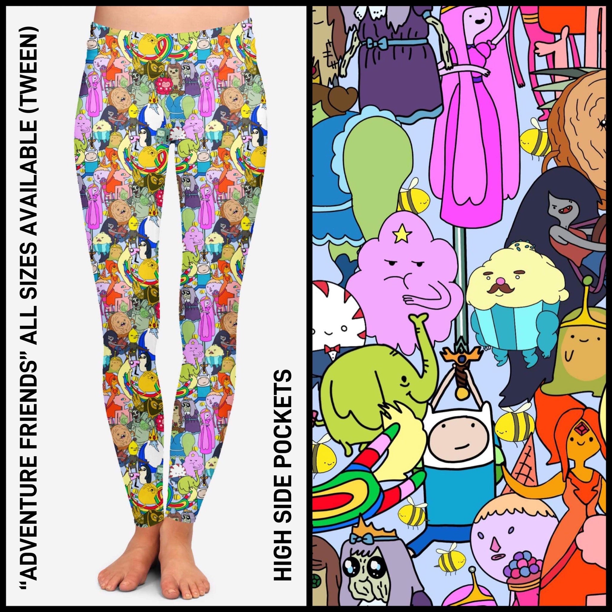 RTS - Adventure Friends Leggings with Pockets