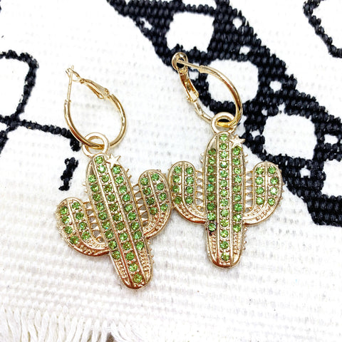 Cacti Gal Earrings