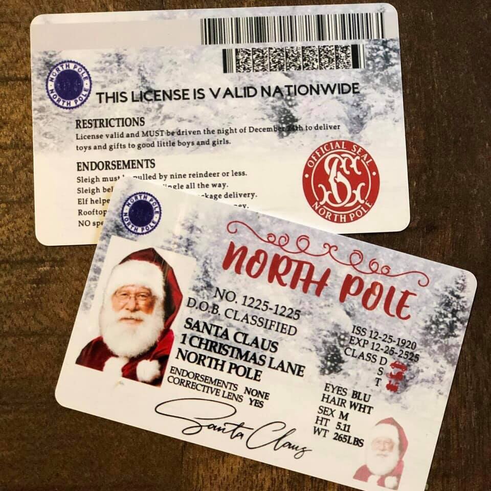 RTS - Santa's License & Elf Badge