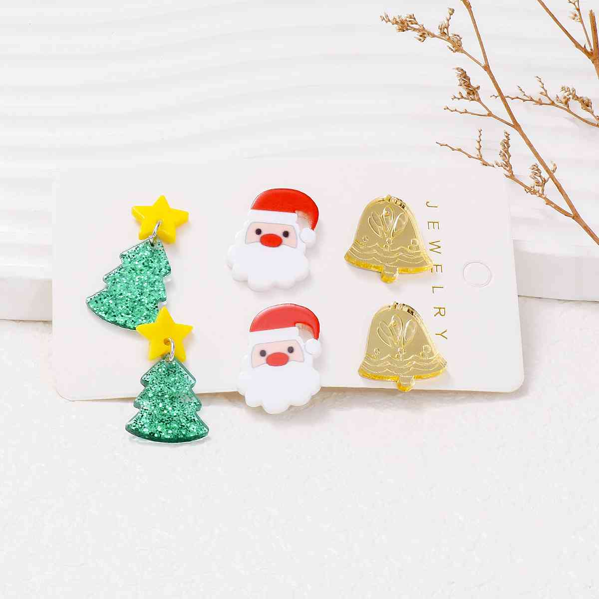 Christmas Alloy Earrings