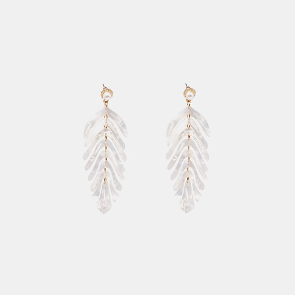 Leaf Shape Dangle Earrings