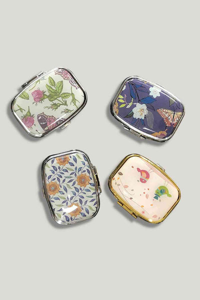 Random 4-Piece Metal Pill Cases