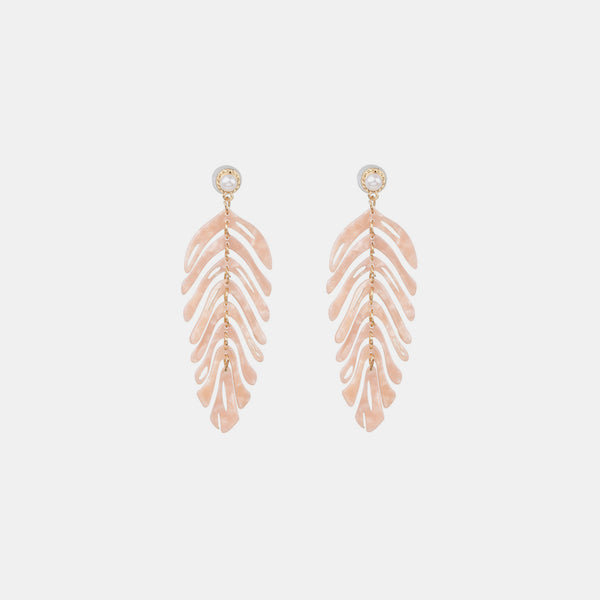 Leaf Shape Dangle Earrings