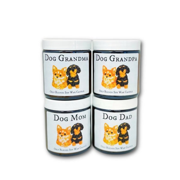 I Love My Dog Soy Wax Candle Mom Dad Grandma Pet Gift - Oily BlendsI Love My Dog Soy Wax Candle Mom Dad Grandma Pet Gift