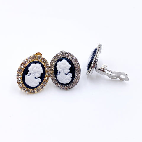 Silhouette Clip On Earrings