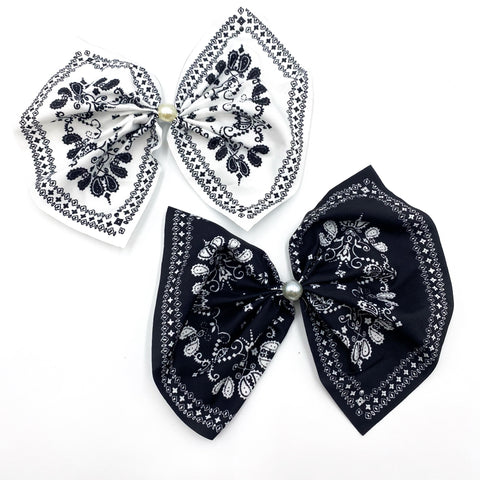 Bandana Pearl Oversized Bow