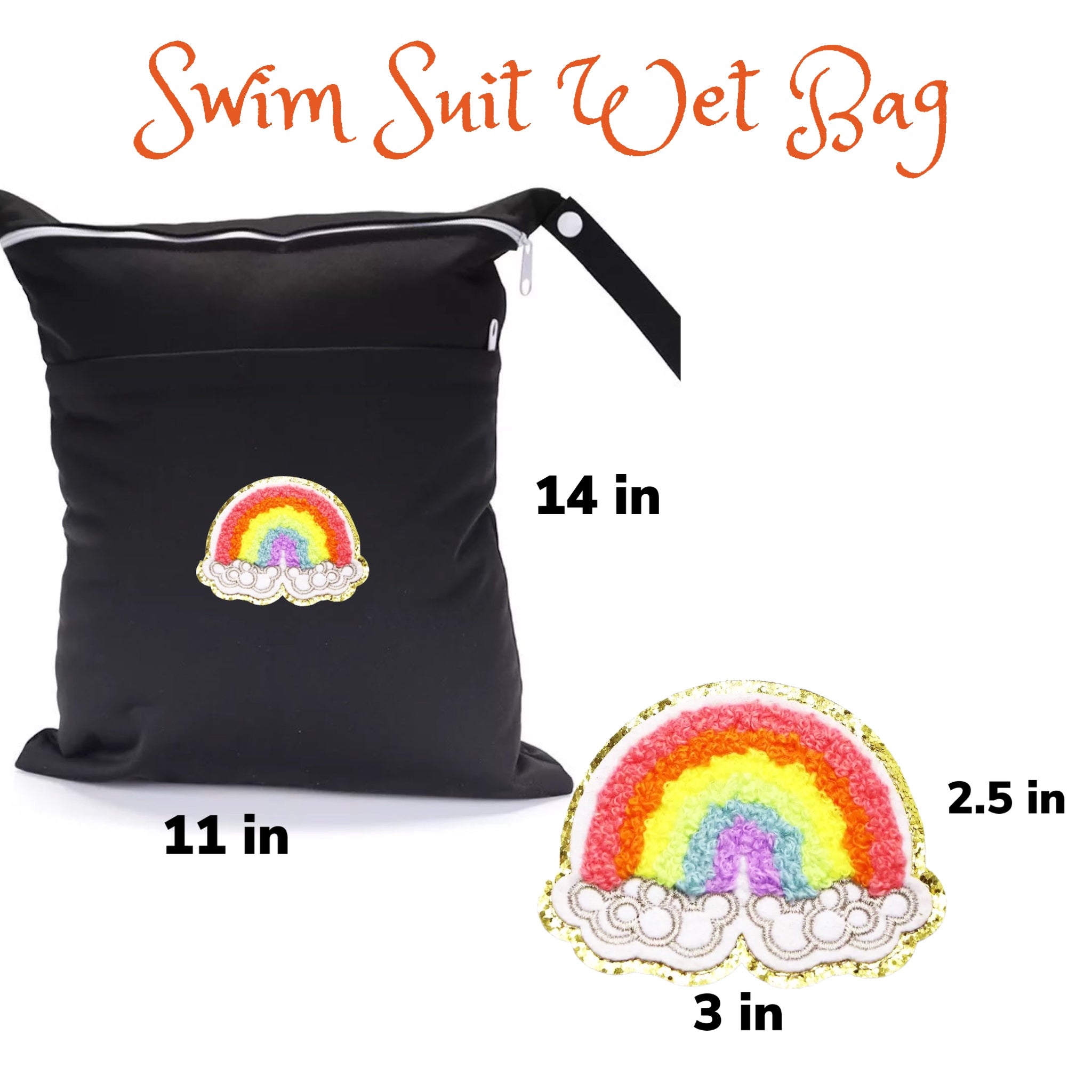 Swim Suit Patch Bag