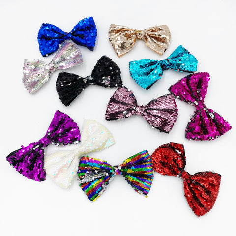 Sequin Flip Bow