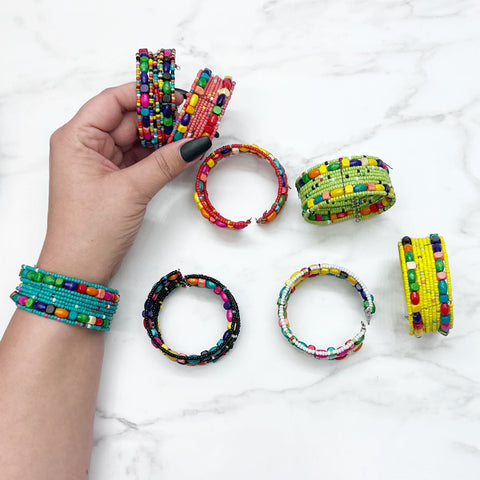 Beaded Bangles