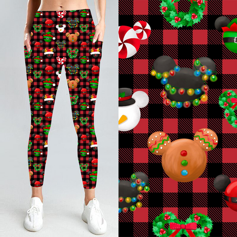 Cookie Plaider Leggings