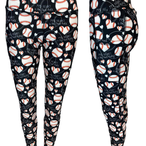 Baseball Love Leggings